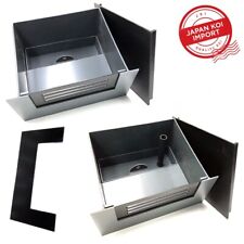 JKI 4”& 2" In-wall skimmer with, without overflow. Construction block. KOI pond.