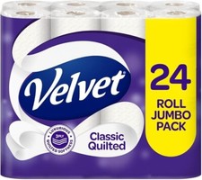 Velvet Classic Quilted Toilet