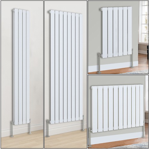 Flat panel designer radiator - flat,