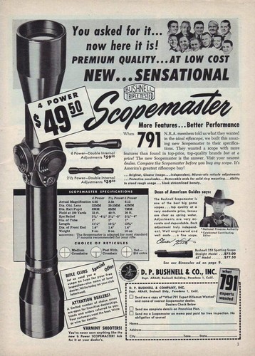 1953 magazine for bushnell - magazine,