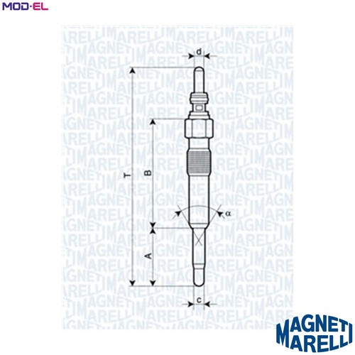 Glow plug 062900028304 for - 4x,