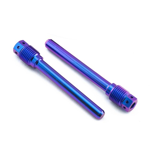 Titanium caliper pad pin - titanium,