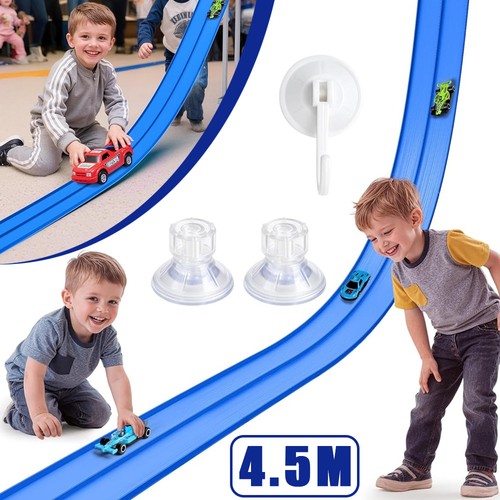 Flexible race track for kids - race,