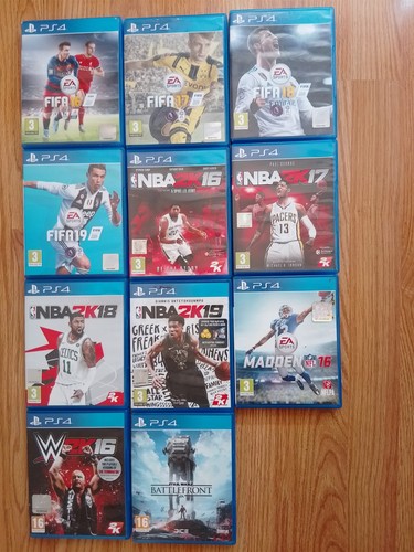 Play station games - play,