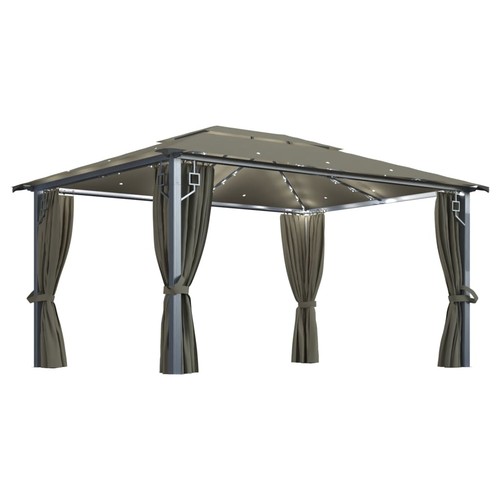 Gazebo with curtain - gazebo,