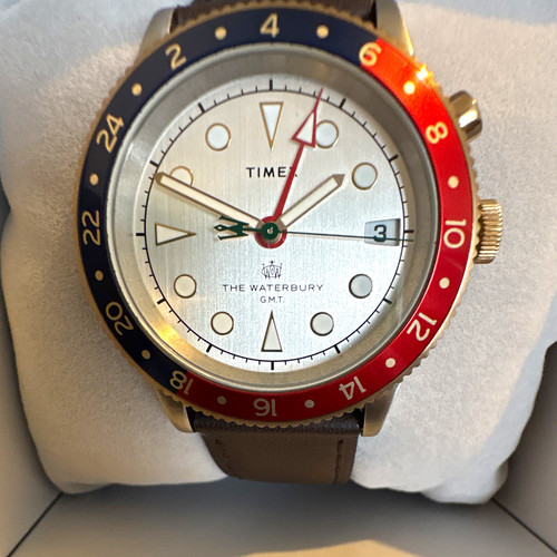 Timex waterbury gmt - timex,