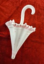 Ceramic Umbrella Shaped Holder Flower Vase Pot Pourie Holder