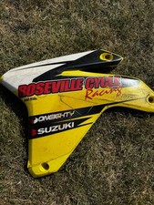 Suzuki RMZ450 Oem Radiator Shroud Cover Panel Plastic Left Side