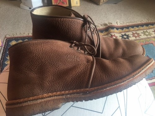 Camel mens brown suede desert - suede,