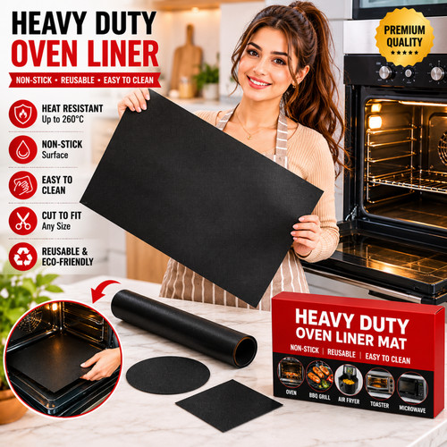Heavy duty teflan oven - oven, liner