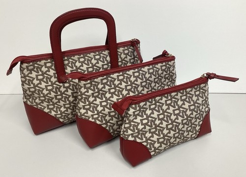 Dkny monogram top handle bag - top,