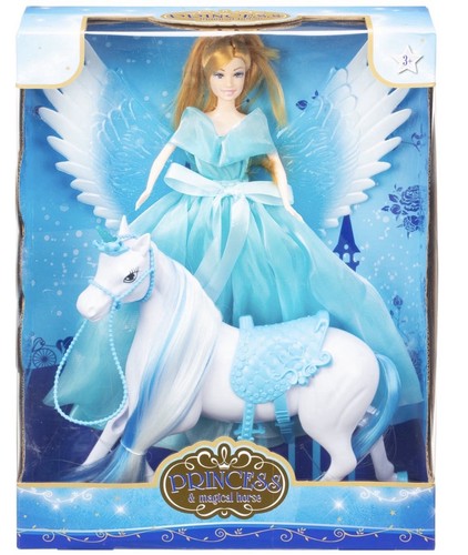 Enchanting princess doll blue - princess,