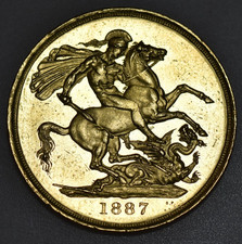1887 VICTORIA JUBILEE HEAD