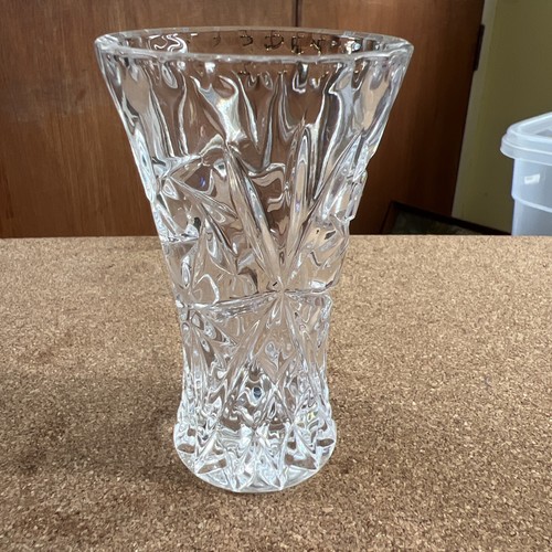 Crystal cut bud vase - bud,