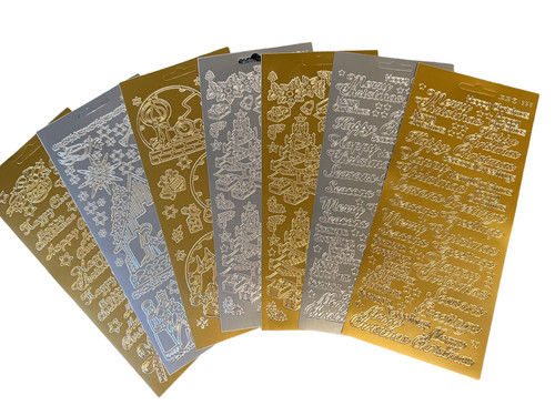 Christmas peel off sticker - christmas,
