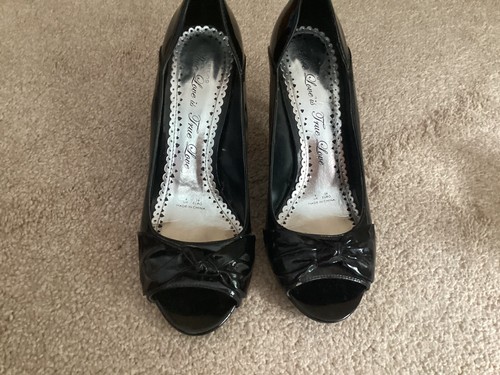 Red herring high heeled peep - herring,