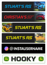 Show Custom Number Plate Cover