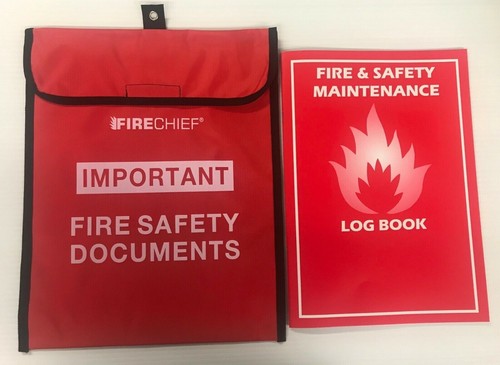 Fire safety logbook - fire, document