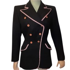 Vintage 40s CC41 Navy Wool