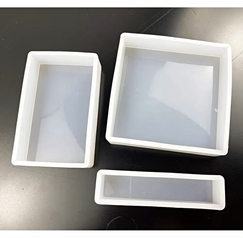 White silicone resin casting - resin,