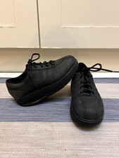 Comfortable black leather