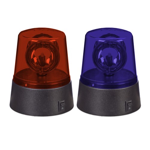 Led rotating light blue - rotating, party