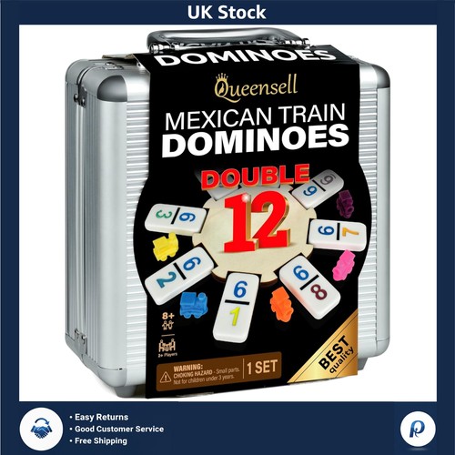 Mexican train dominoes game - dominoes,