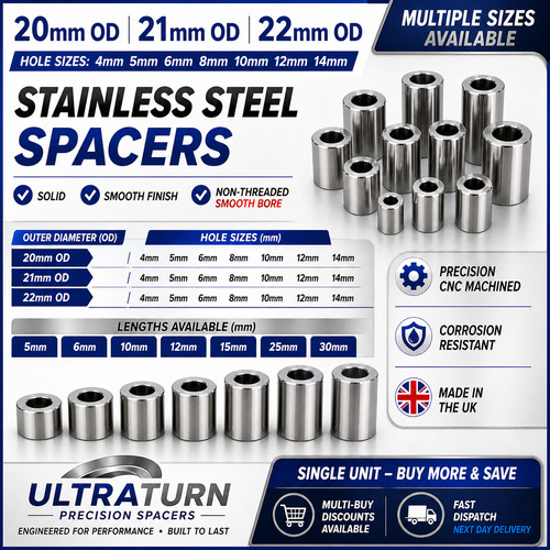 20mm 21mm 22mm - , stainless