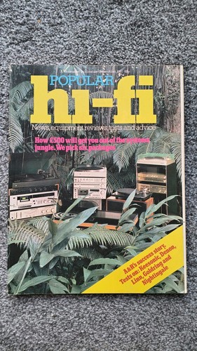 Vintage hifi magazine - vintage,