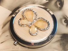 Cream and Silver Butterfly