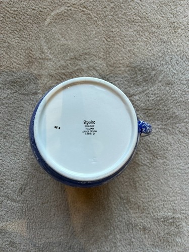 Spode blue italian milk jug - blue,