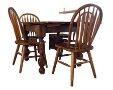 Vintage Solid Oak Dining