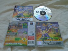 Spyro The Dragon PS1 (COMPLETE) classic platinum platform Sony Playstation
