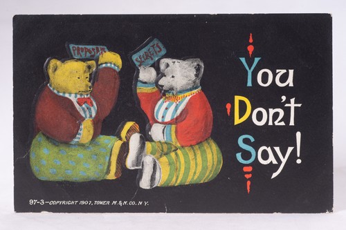 Victorian teddy bears - teddy,