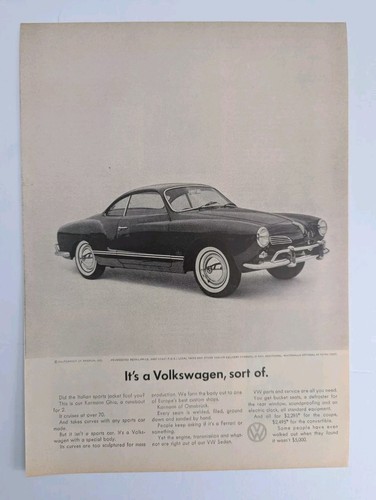1963 volkswagen karmann - vw,