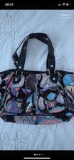 Ted Baker Vintage Multicoloured Floral Shoulder Bag Lovely Roomy Bag