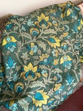 Bernard Wardle, Pandora fabulous, vintage, linen union simple curtain panels x2