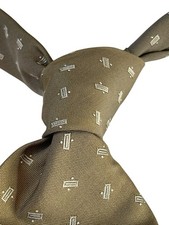 Giorgio Armani Silk Tie Gold