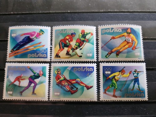 Poland stamps 1976 winter - stamps,