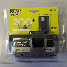 18V 5.0Ah Genuine Lithium Battery For Ryobi P108 ONE Plus RB18L40 RB18L50 P104