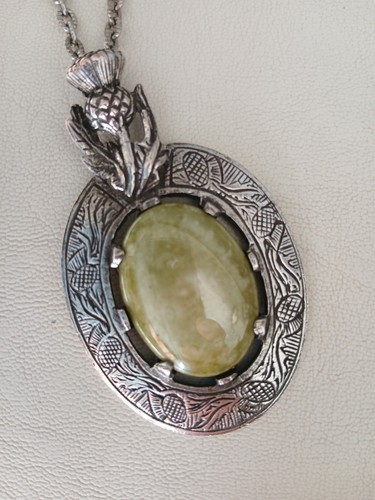 Vintage green miracle pendant - vintage,