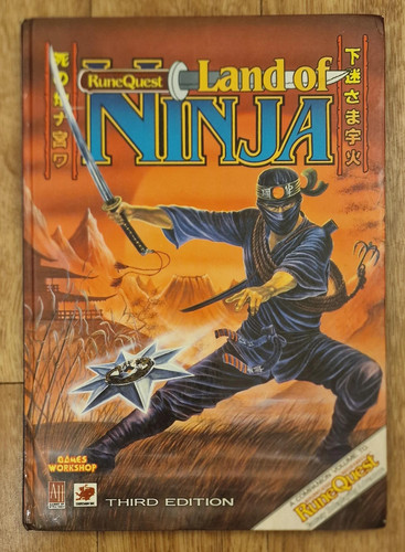 Rpg book runequest - rpg, edition