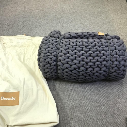 Bearaby gray cotton napper - bearaby,