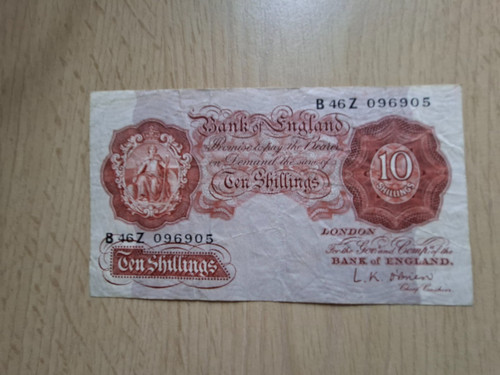 Bank england shilling - of, 10