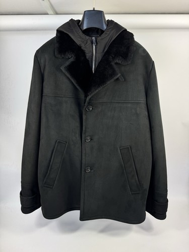 Prada shearling suede - prada,