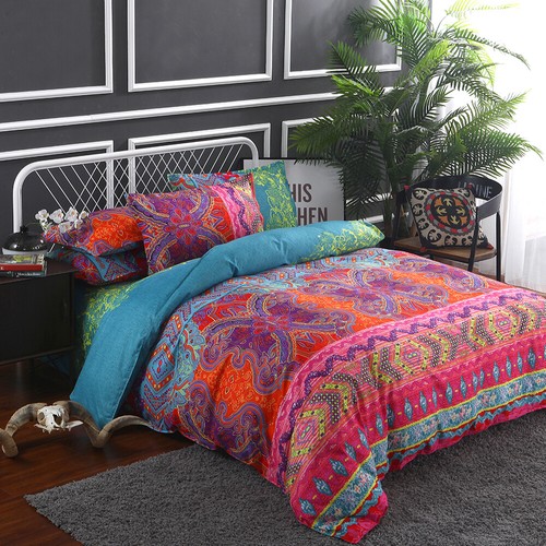 Indian boho duvet - boho, cover