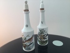 Rare Portmeirion Birds Of Britain Oil & Vinegar Jars Decorative Tableware 