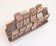 Bus Coach Tram Conductors Wooden Mousetrap Ticket Rack 6 x 2 x 2