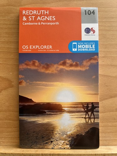 Explorer map 104 - redruth, &