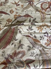 Vintage Roman Blind In Sanderson Suva Fabric. 81cm Wide X 104.5 Drop. 